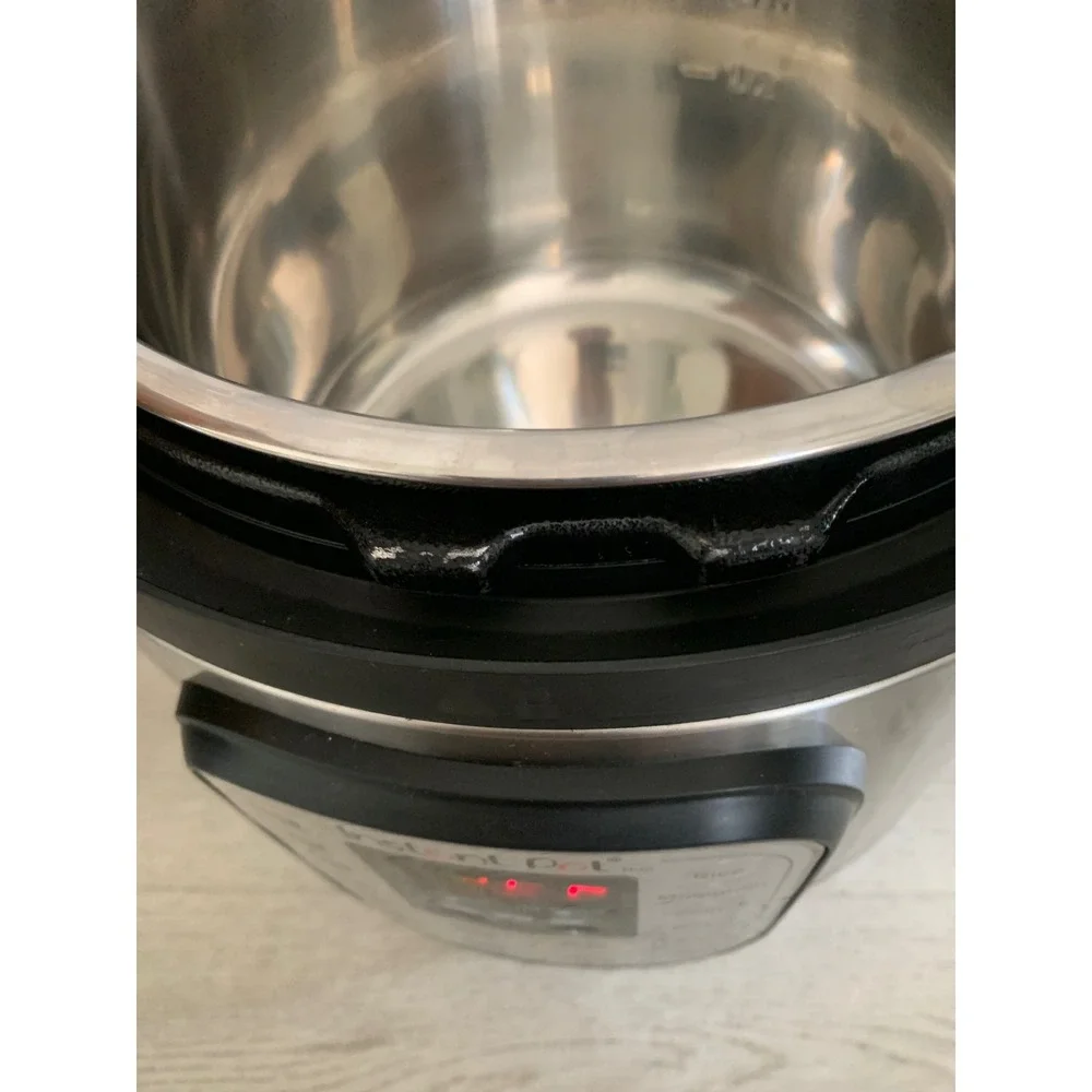 Instant Pot Duo 7-in-1 Electric Pressure Cooker Stainless Steel 6 Quart Silver